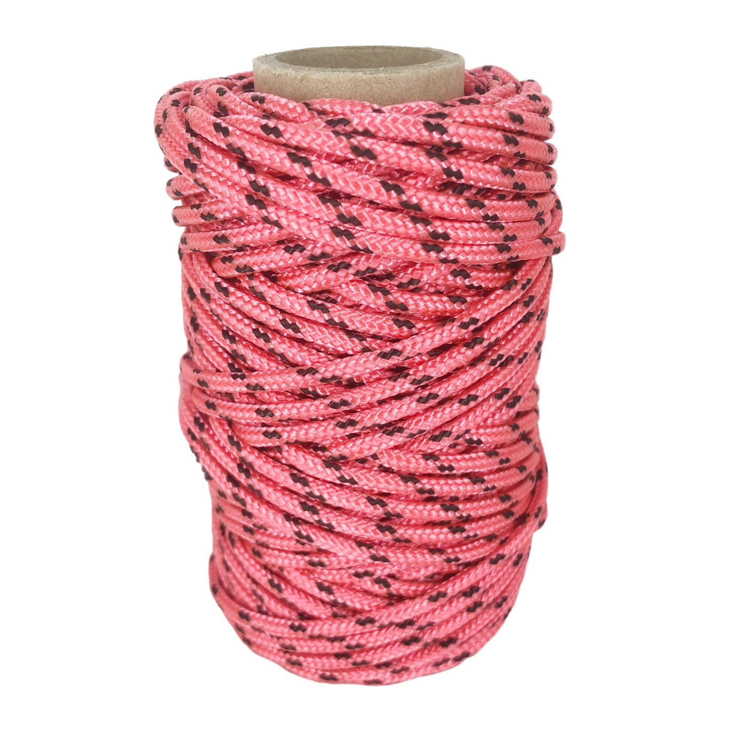 Corda in poliestere, rosa e nera, ø3 mm × 25 m.