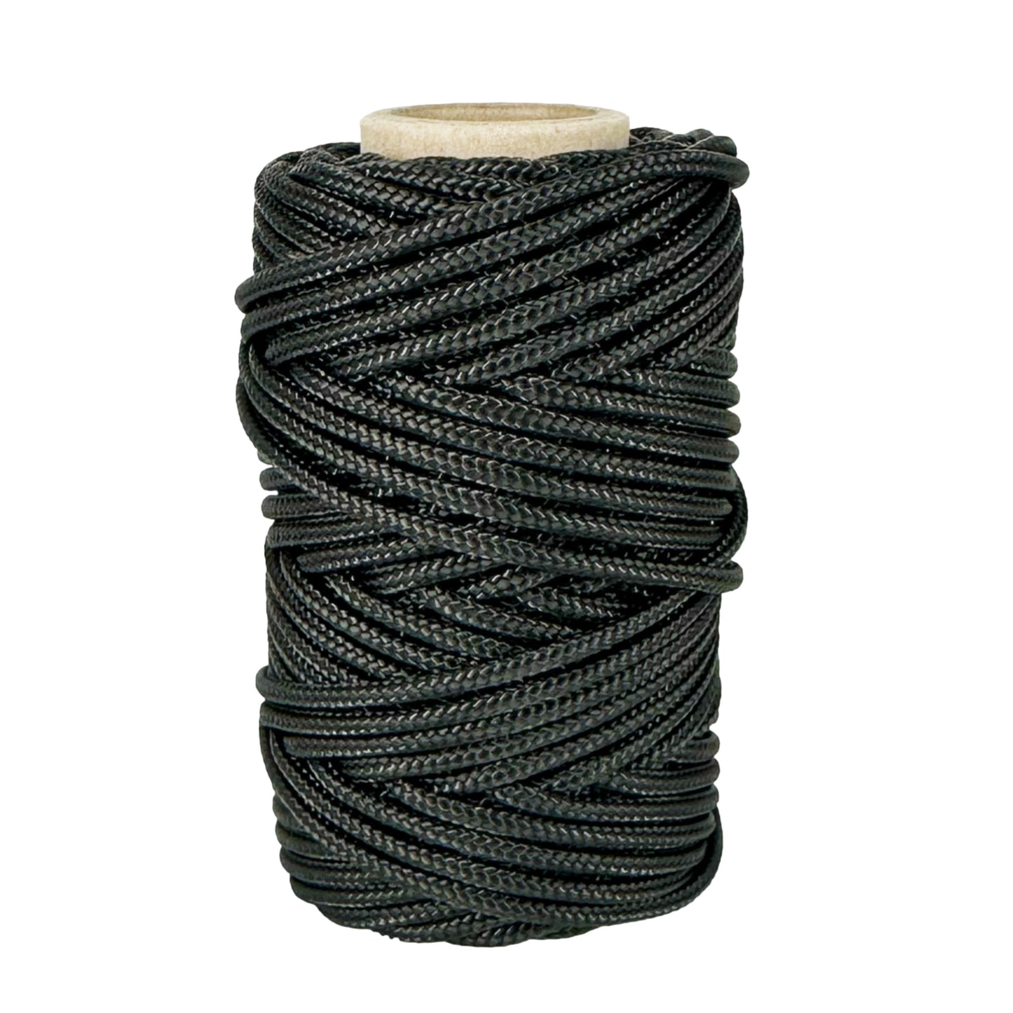 Polyesterseil, schwarz, ø3 mm × 25 m.