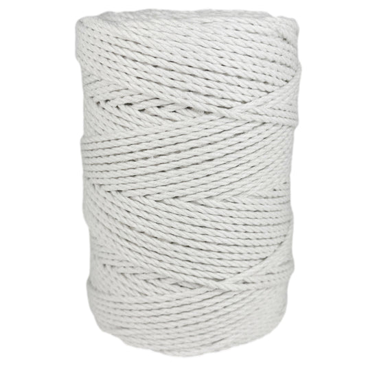 Corda in cotone, bianca, ø3 mm × 130 m.