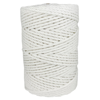 Cord Rope, Cotton, White, ø4MM * 100M.