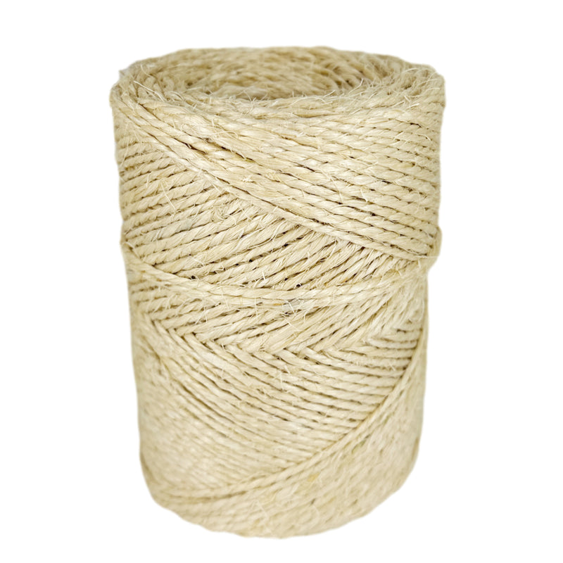 Sisal-Fadenspule, ø3 mm × 160 m.