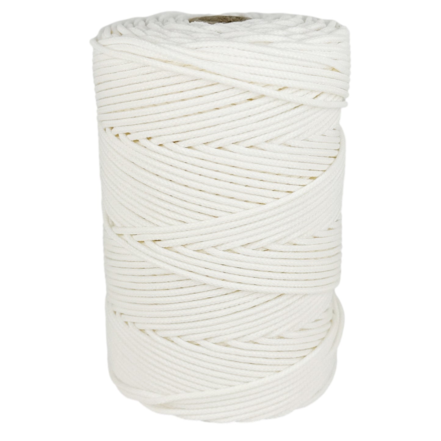 Corda per binario in plastica, bianca, 3 mm × 200 m.