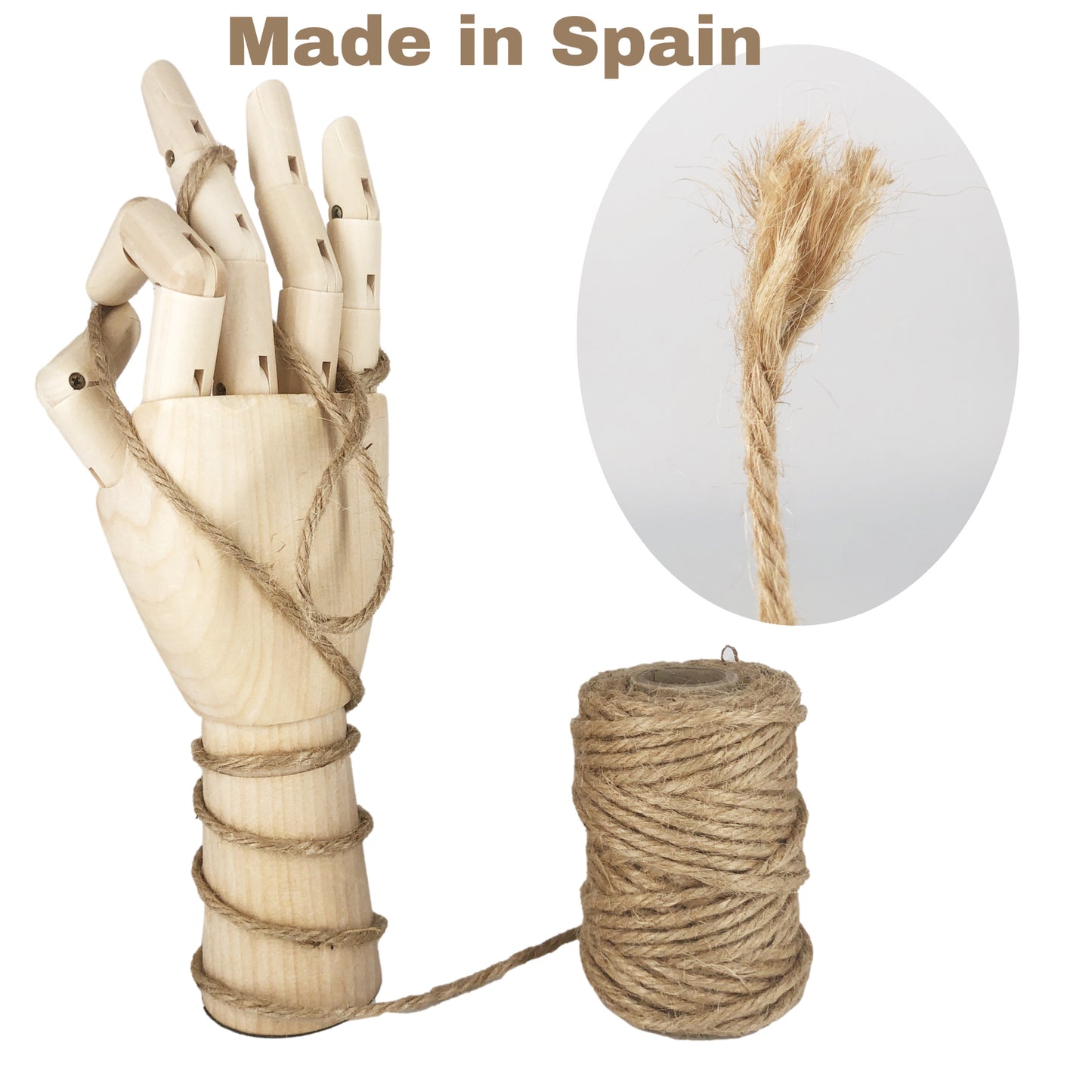Jute Rope, 170G(ø4MM*25M).