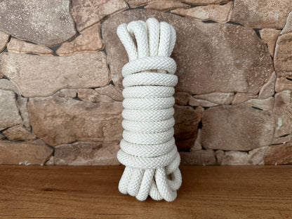 Cotton Cord Rope ø12mm, Natural Color.