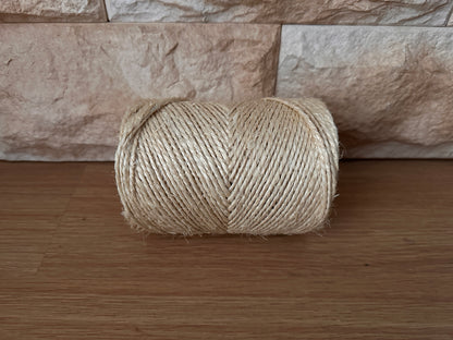 Rocchetto di filo di sisal, ø3 mm × 160 m.
