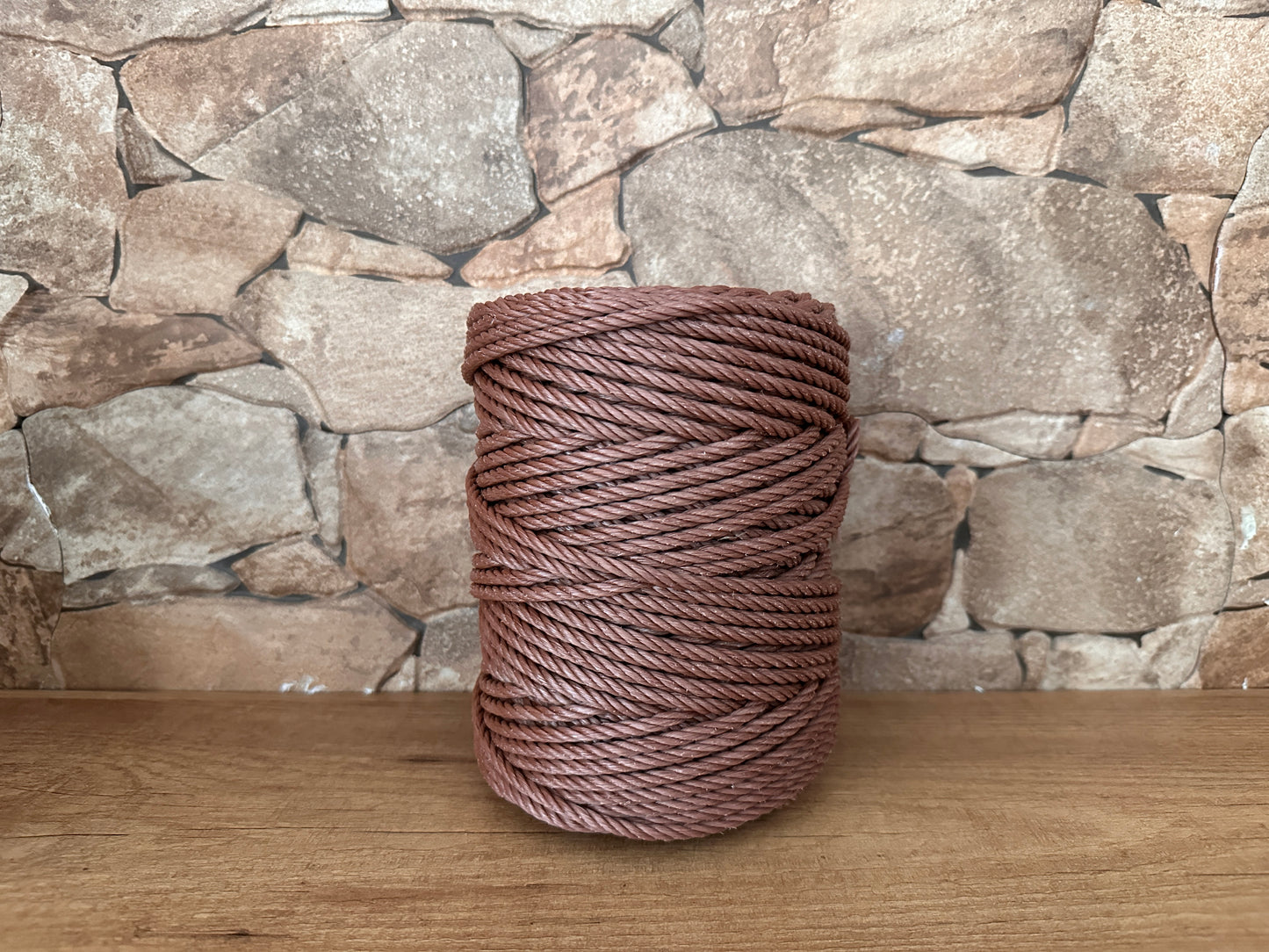 Polyethylenseil, ø5 mm × 100 m, braun.
